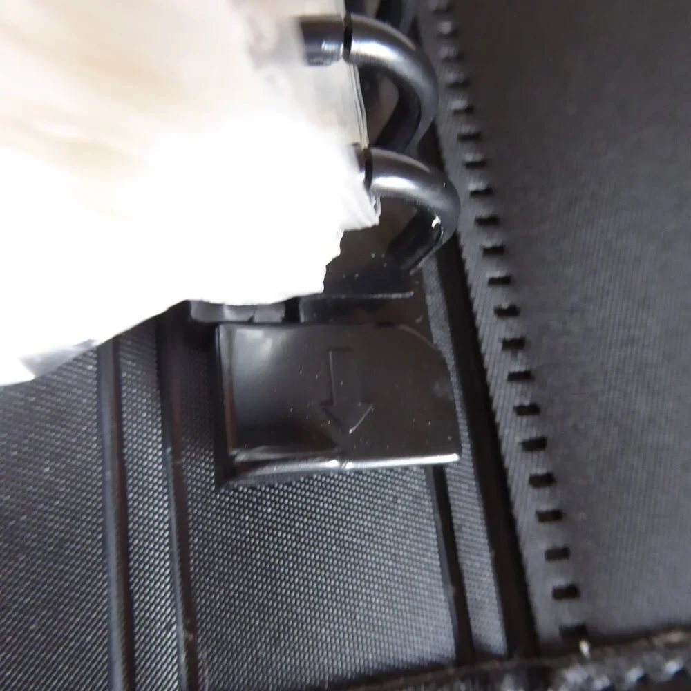 INFUSE BRAND BLACK LEATHER SPIRAL PRESENTATION BOOK SHEET PROTECTOR CASE BINDER